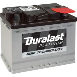 Duralast Platinum AGM Battery H5-AGM Group Size H5/LN2 680 CCA