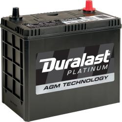 Duralast Platinum AGM Battery 46B24R-AGM Group Size 46B24R 410 CCA