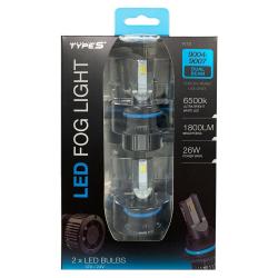 TYPE S Dual Beam Replacement Bulb LED Fog Light