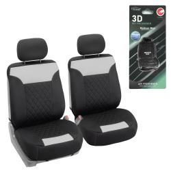 FH Group Neosupreme Quality Car Seat Cushions Front Set