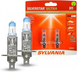 SilverStar Ultra Headlight and Fog Light Bulb H1SU-2H