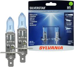 SilverStar Headlight and Fog Light Bulb H1ST